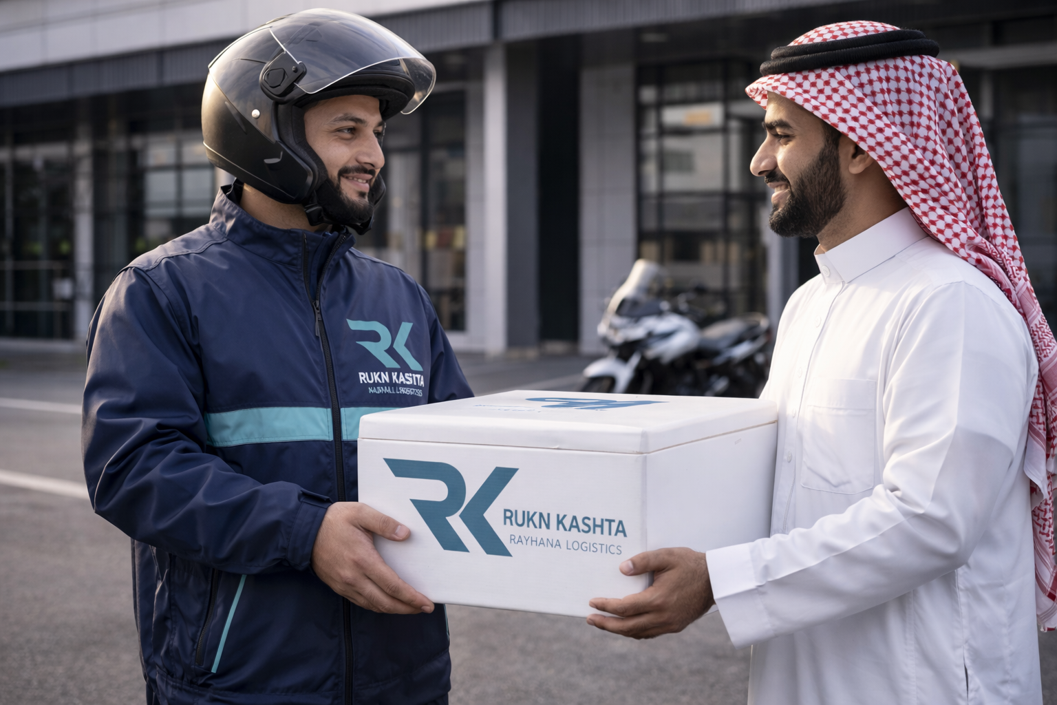 Rukn Kashta Rayhana delivery handover